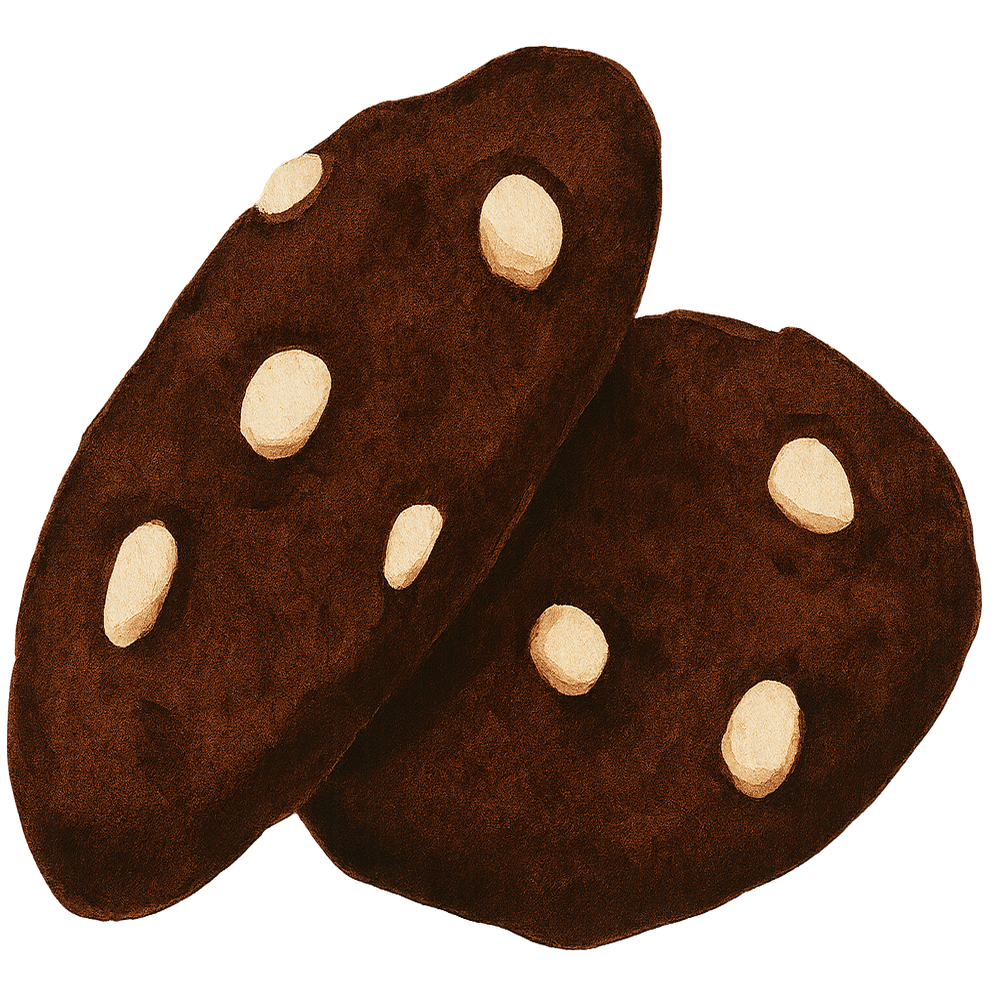 chocolate_white_chocolate_chip_1000x1000 drawing of chocolate white chocolate chip cookies